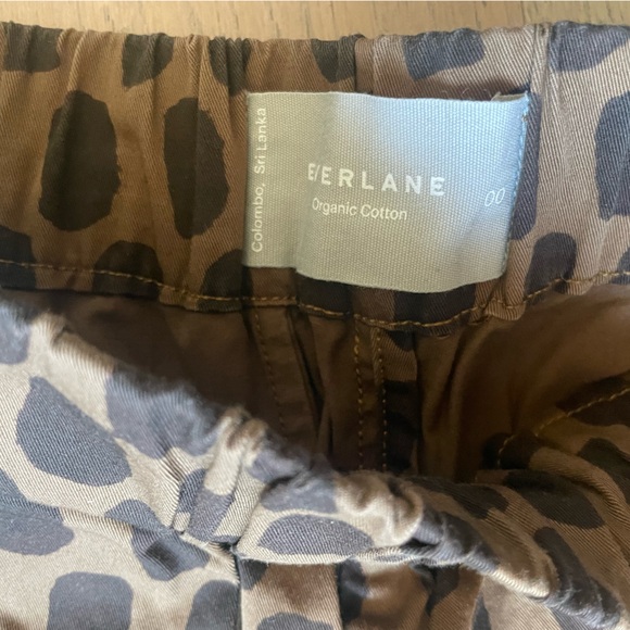 Everlane Easy Short in Walnut Print Size 00 - Picture 5 of 7